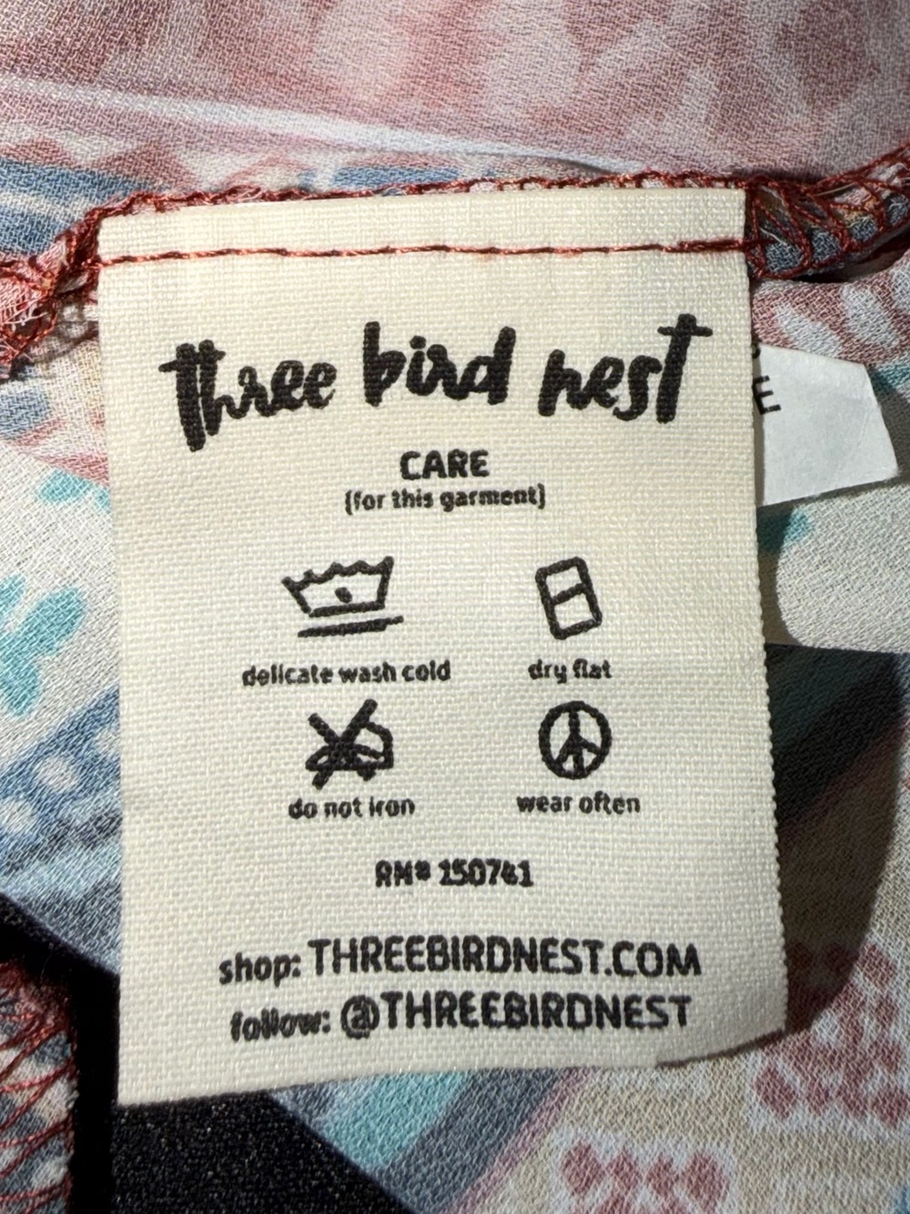 Three Bird Nest Staycation Wide Leg Drawstring Boho Pants Red Clay XL NWT - Picture 6 of 13